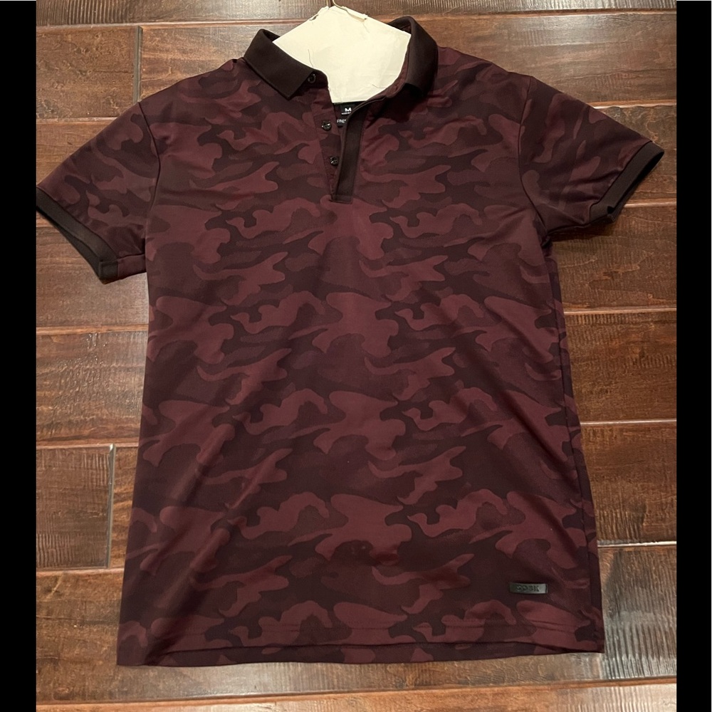Maroon polo shirt